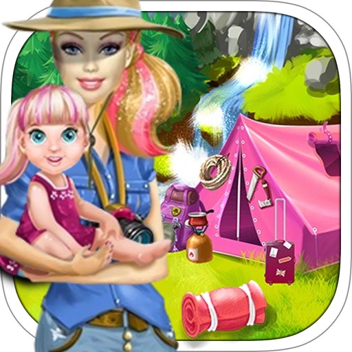 Family Going To Camping Kids Games iOS App