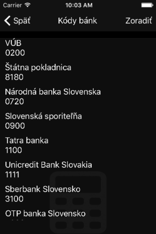 IBAN Kalkulačka screenshot 3