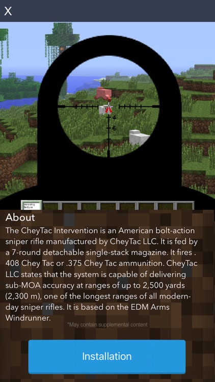 SNIPER MODS for Minecraft PC Edition - The Best Pocket Guns Wiki & Tools for MCPC