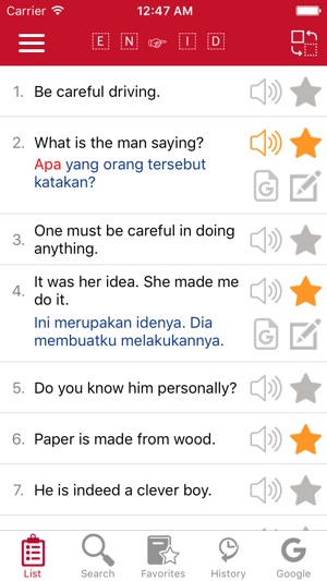 English - Indonesian Common Phrases