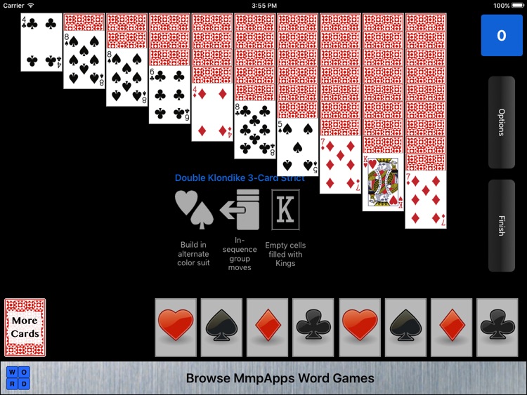 Double Klondike Solitaire