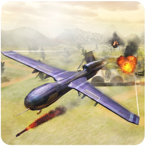 Drone Attack Simulator 3D – Air Force UAV Strike Against WW2 Terrorists iOS App