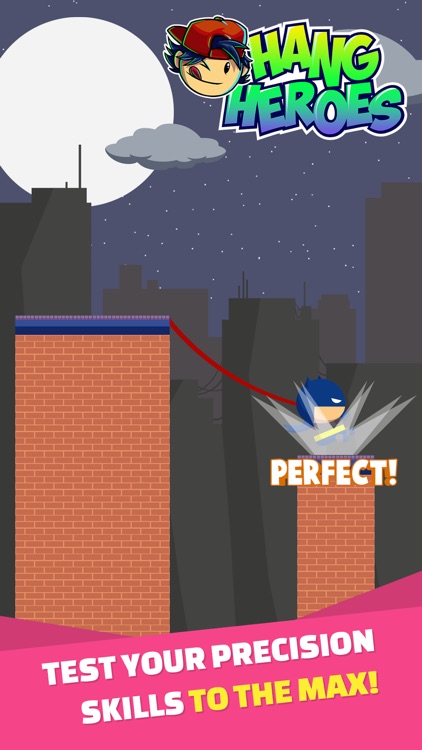 Hang Heroes: Rope Swing Arcade Game