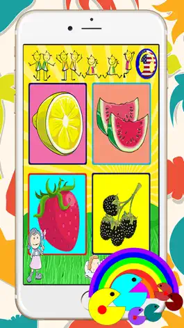 Game screenshot Fruit Alphabet Spelling Words Kindergarten School mod apk