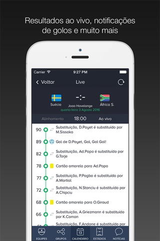 Brazil 2016  Pro / Calendar and live soccer results - Games Edition screenshot 2