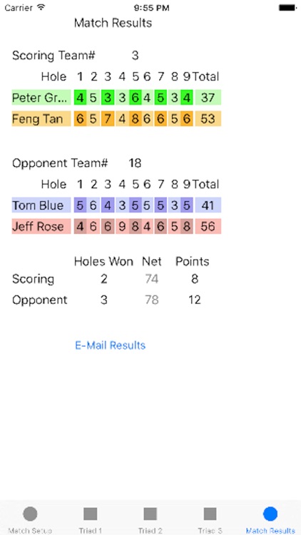 Four Ball League Scoring screenshot-4