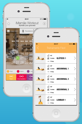 iMom Workout • post-partum screenshot 2