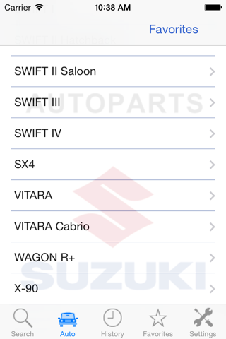 Autoparts for Suzuki screenshot 4