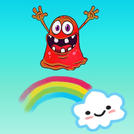 Monster Buster Jump Boy And Girl Icon