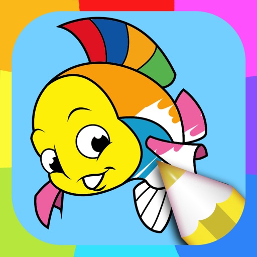 Fish Coloring Pages iOS App