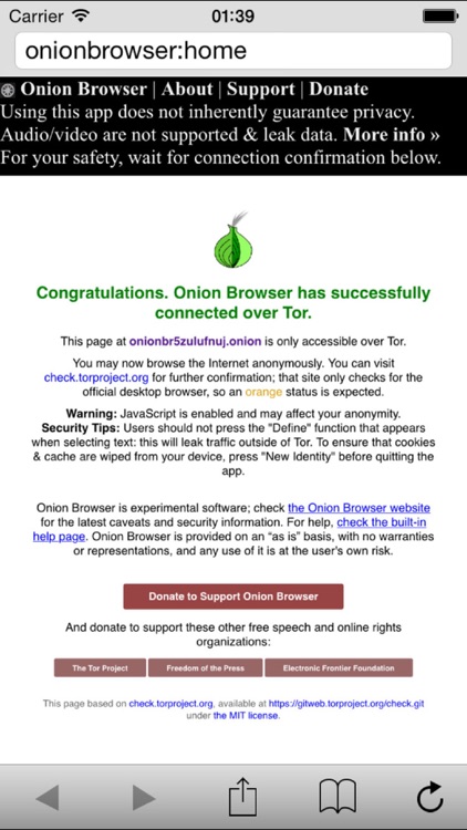 Onion - Tor-powered web browser
