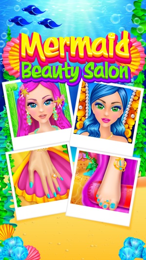 Mermaid Beauty Salon - Makeup & Makeover Kids Game(圖1)-速報App