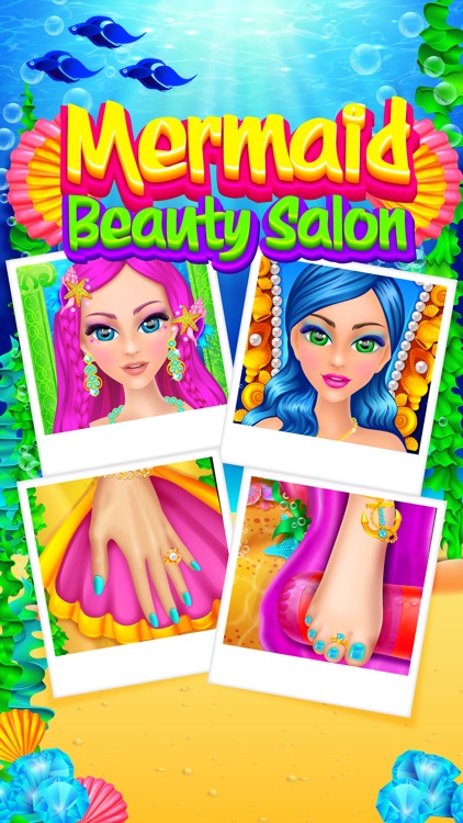 Mermaid Beauty Salon - Makeup & Makeover Kids Game