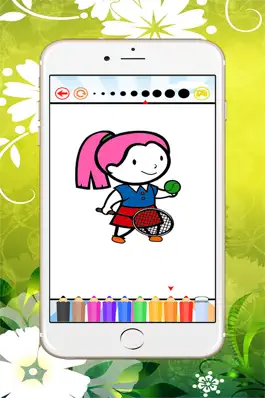 Game screenshot Sport Coloring Book: Learn to color and draw an athlete, football player, tennis and more mod apk