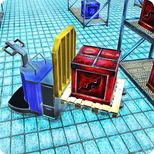 Warehouse Pallet Jack3D:Loader and Dumper of cargo Icon