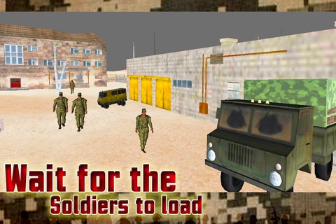 Military Transport Truck 3D screenshot 2