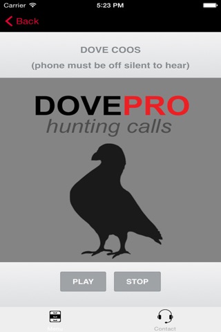 REAL Dove Sounds and Dove Calls for Bird Hunting -- BLUETOOTH COMPATIBLE screenshot 2
