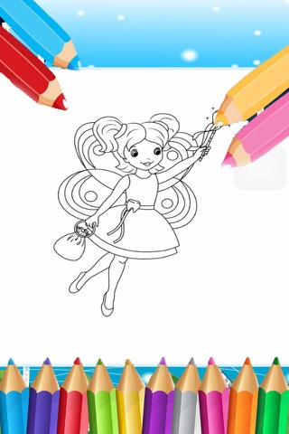 Draw Princess: Book Paint Color screenshot 3