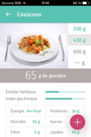 Gluci-Chek: diabète & glucides screenshot 2