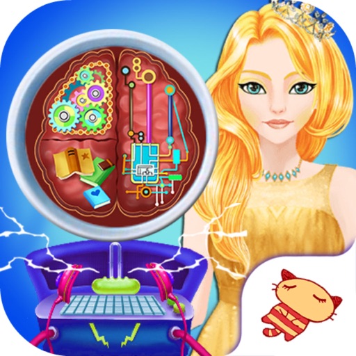 Fashion Lady's Brain Cure Salon - Beauty Surgeon Tracker/Cerebral Operation Games For Girls iOS App