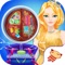 Fashion Lady's Brain Cure Salon - Beauty Surgeon Tracker/Cerebral Operation Games For Girls