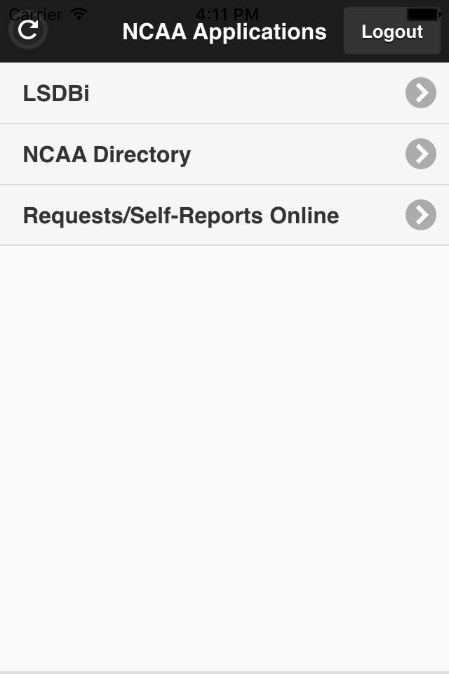 NCAA Apps screenshot 2