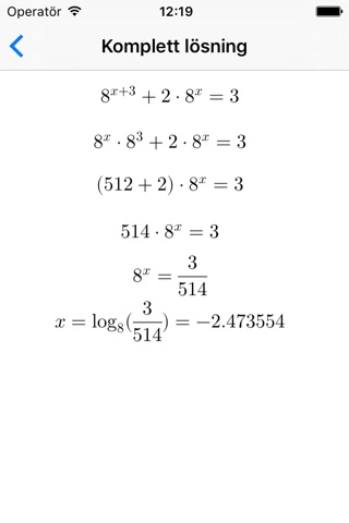 Exponential Equations   ++ screenshot 4