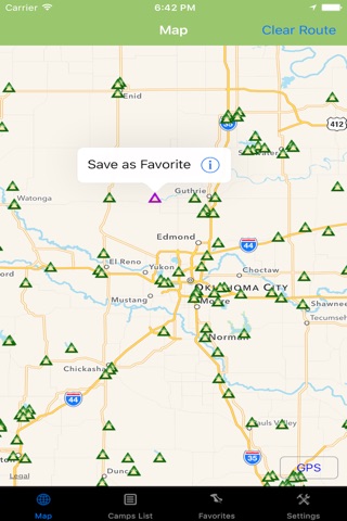 Oklahoma – Camping & RV spots screenshot 3