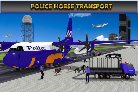 Police Airplane Transporter - Dog & Prisoner screenshot 4