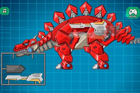 Toy War Robot Stegosaurus screenshot 2