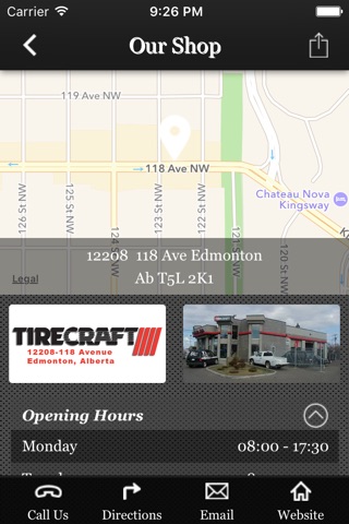 Tirecraft Edmonton 12208-118Ave screenshot 3