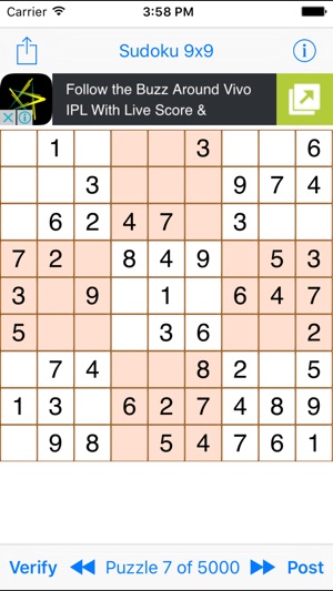 Sudoku 9x9 Game