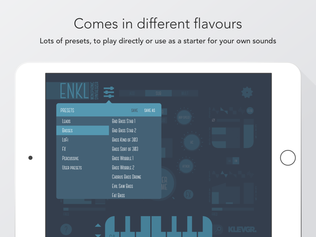 Enkl - monophonic synthesizer(圖4)-速報App