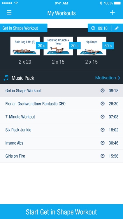 Runtastic Six Pack Abs Workout & Core Trainer screenshot-4