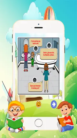 Game screenshot English Conversation Lesson 2 - Listening and Speaking English for  kids grade 1st 2nd 3rd 4th hack