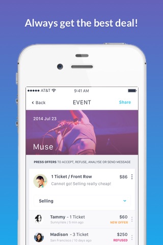 SeatWish - Ticket Marketplace screenshot 2