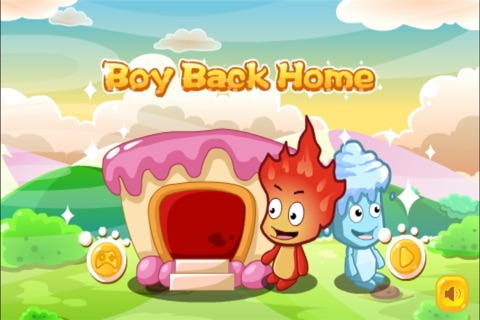 Boy Back Home - Fire Boy Back Home - physics game screenshot 2