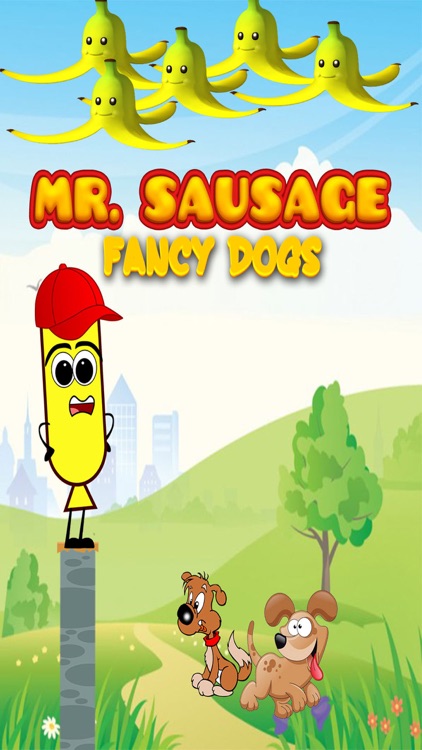 Summer Games for Kids - The adventure of the Mr Sausage to escape dogs screenshot-4