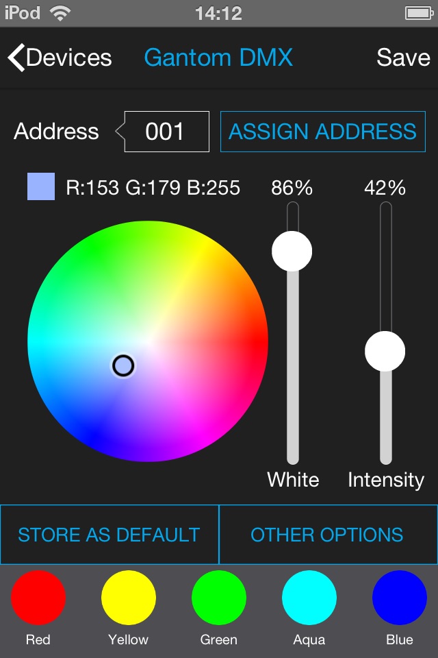 DMX Programmer screenshot 3