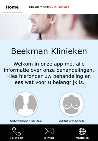 Beekman Klinieken screenshot 2
