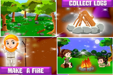 Summer Camp Cooking Story – Crazy fun & adventure game for kids screenshot 4