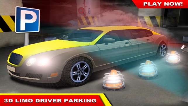 3D Limo Driver Parking Simulator Free Game(圖4)-速報App