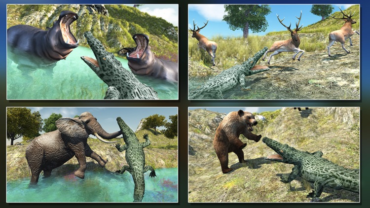 Wild Crocodile Attack Sim