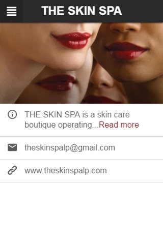 THE SKIN SPA screenshot 2