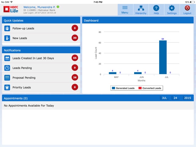 Mobile Sales Diary