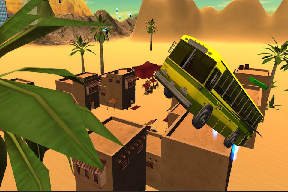Flying Bus Driving Simulator - Racing Jet Bus Airborne Fever screenshot 3