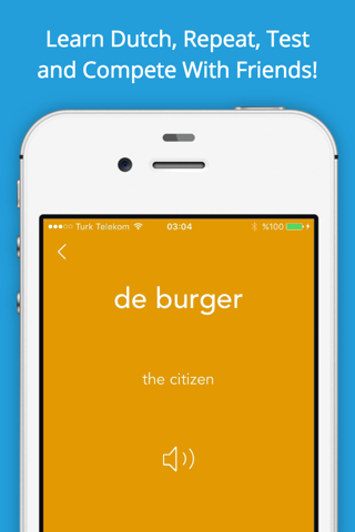 Learn Dutch Vocabulary - Free 5000+ Words! screenshot 2