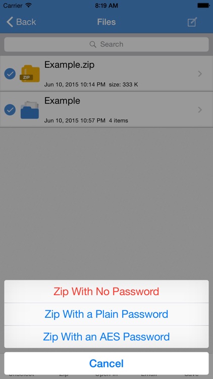iZip - Zip Unzip Unrar Tool