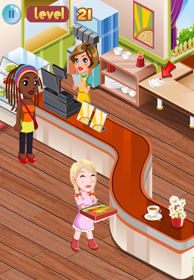 Tessa’s Pizza Shop – In this shop game your customers come to order their pizzas screenshot 2