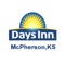 The Days Inn McPherson Hotel is conveniently located just off I-135